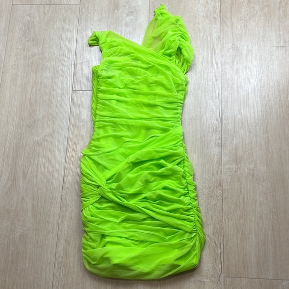 NEW! HOUSE OF CB Adrie Cutout Gathered Minidress SIZE SMALL 1103 - Picture 5 of 8